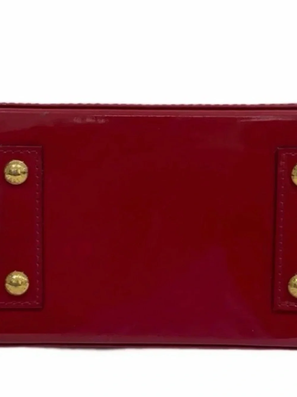 Louis Vuitton Vernis Alma BB Satchel in Bright Pink